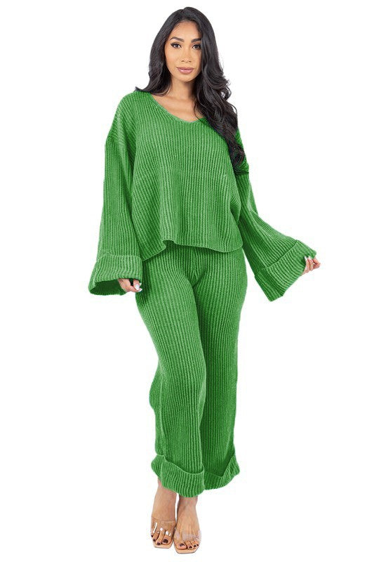 Chic Cascade Two Piece Ensemble